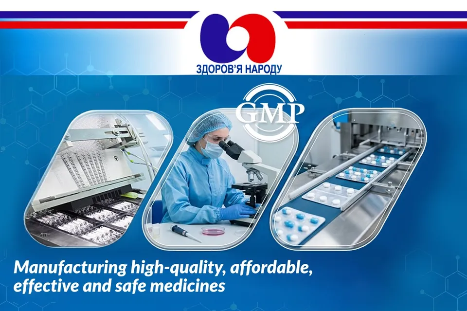 Zdorovye Narodu, GMP. Manufacturing high-quality, affordable, effective and safe medicines